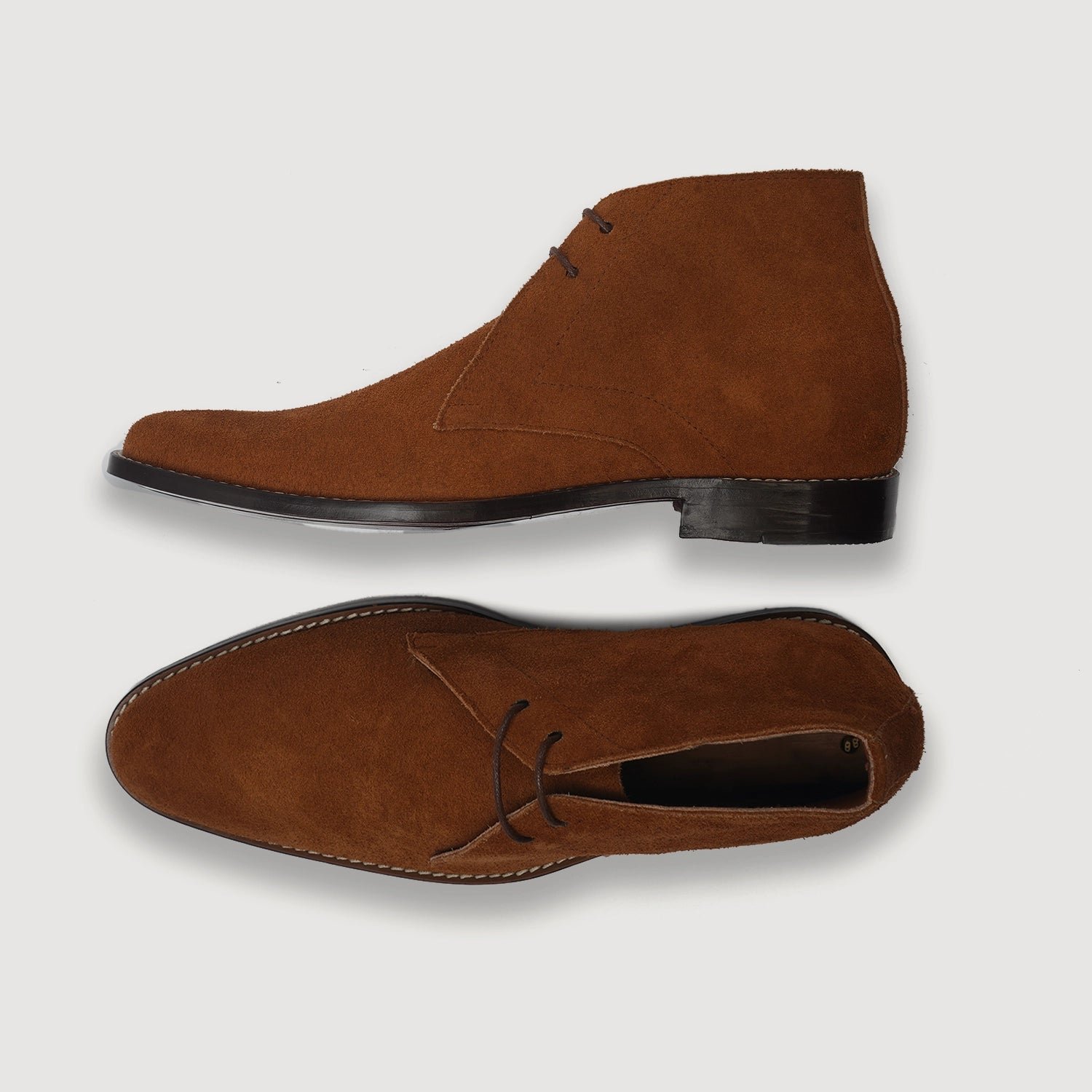 Corry Chukka Brown Suede Leather Boots - Image 3