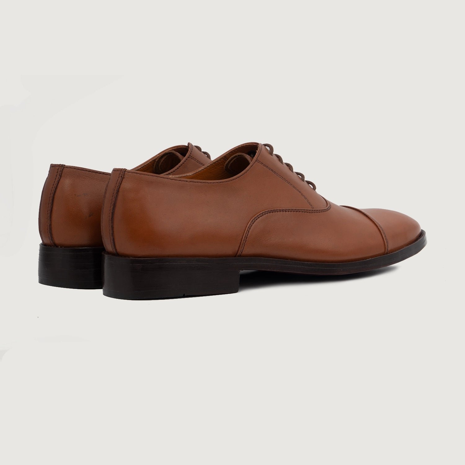 Professor Oxford Tan Leather Shoes - Image 6
