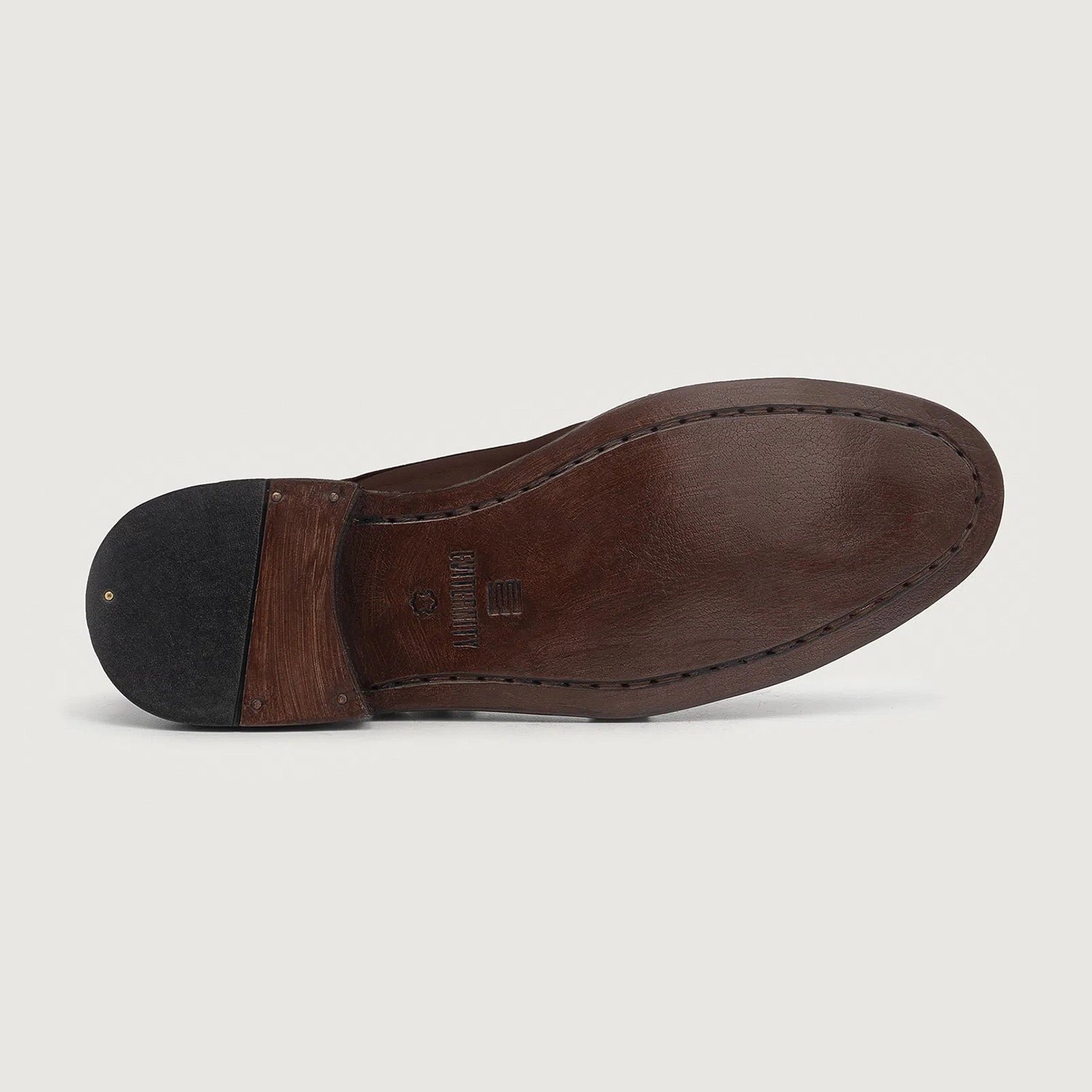 Boston Double Monk Strap Maroon Leather Shoes - Image 5