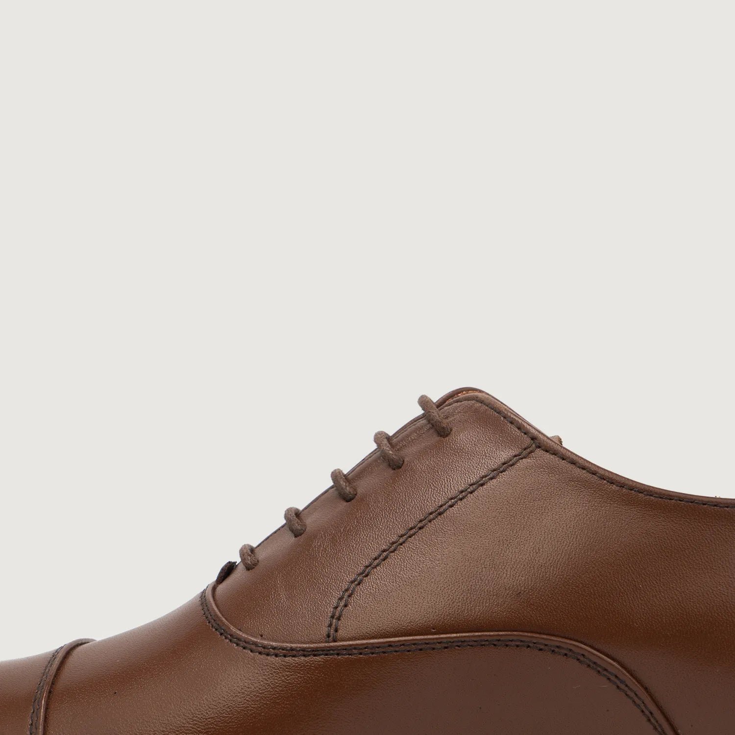 Professor Oxford Brown Leather Shoes - Image 5