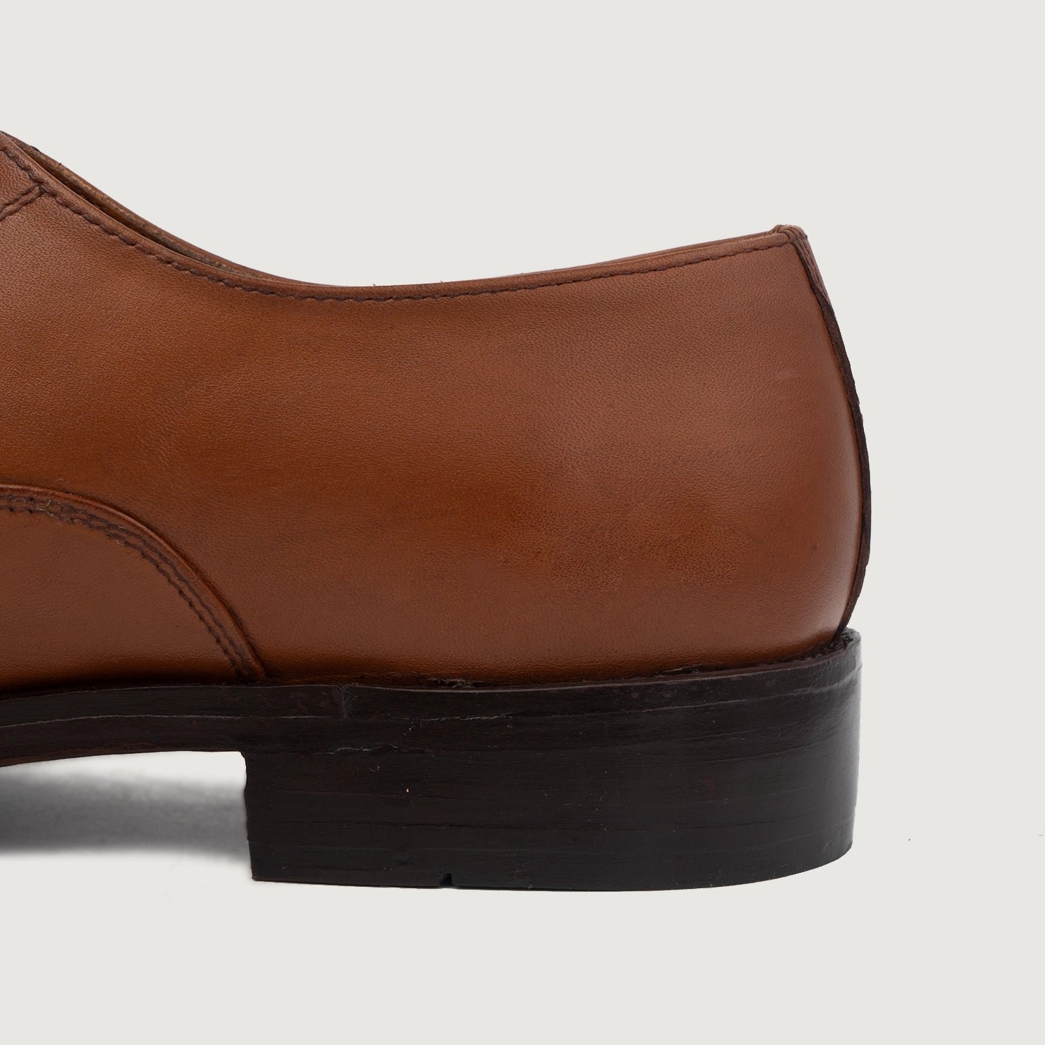 Professor Oxford Tan Leather Shoes - Image 8