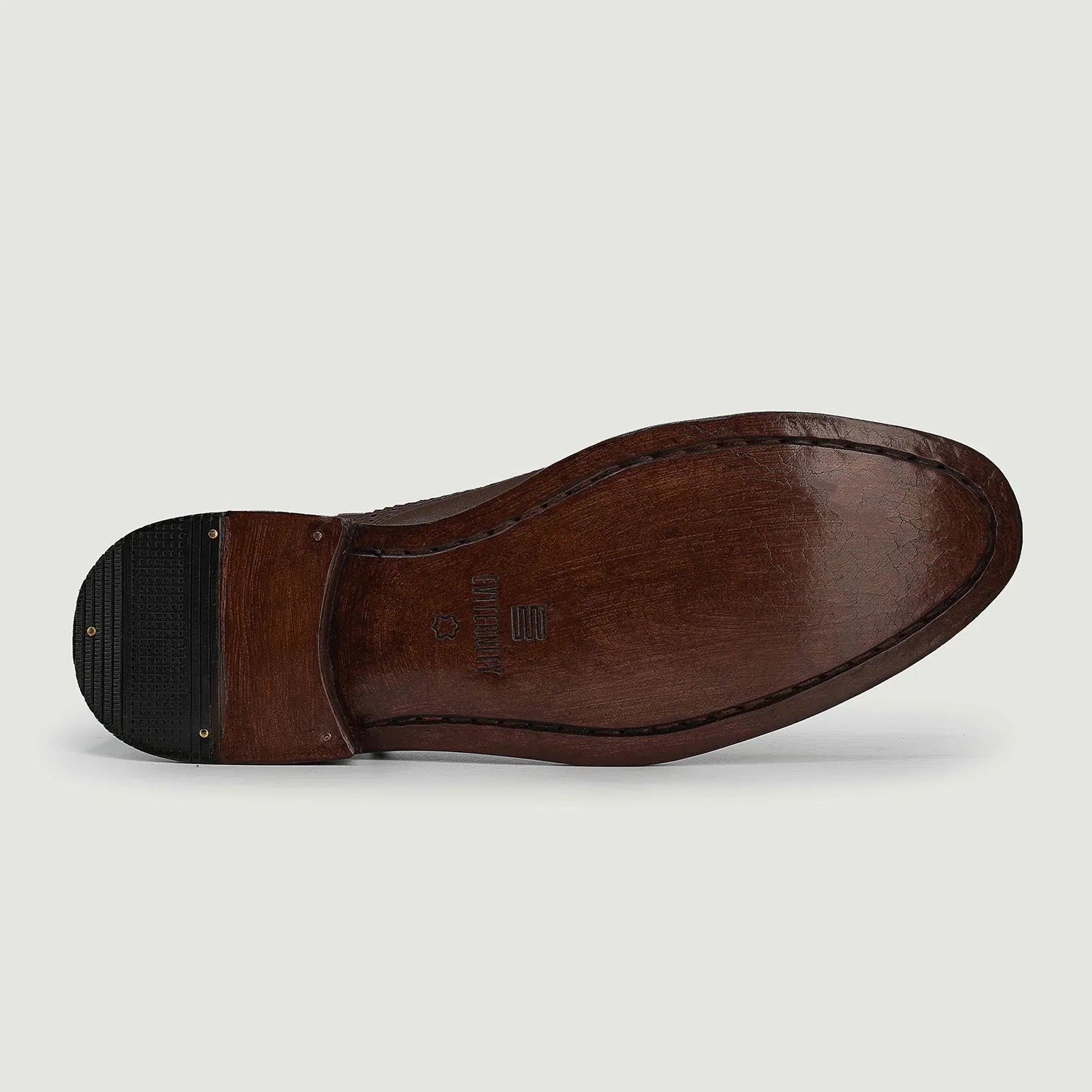 Greyson Brogues Oxford Tan Leather Shoes - Image 6