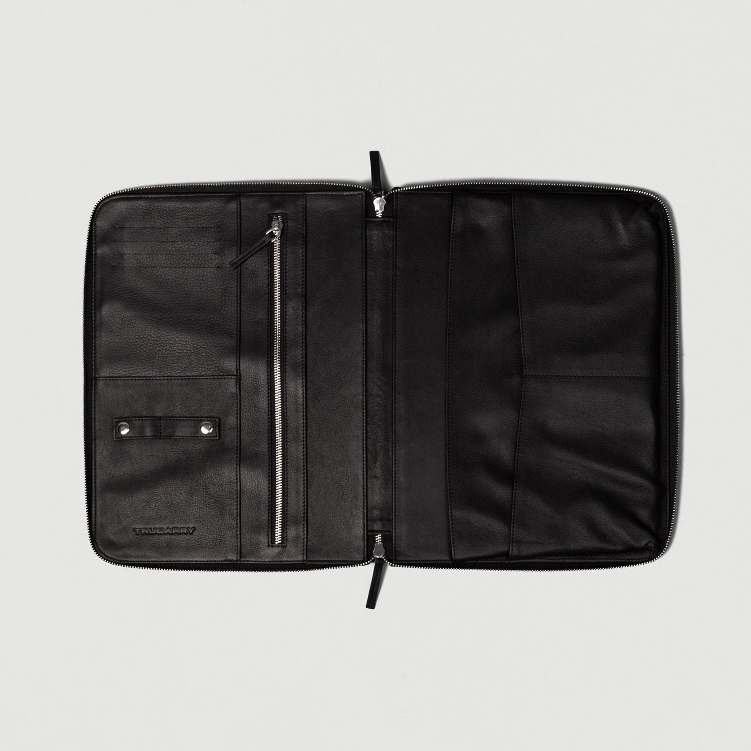 The Eclectic Black Leather Folio Organizer - Image 7