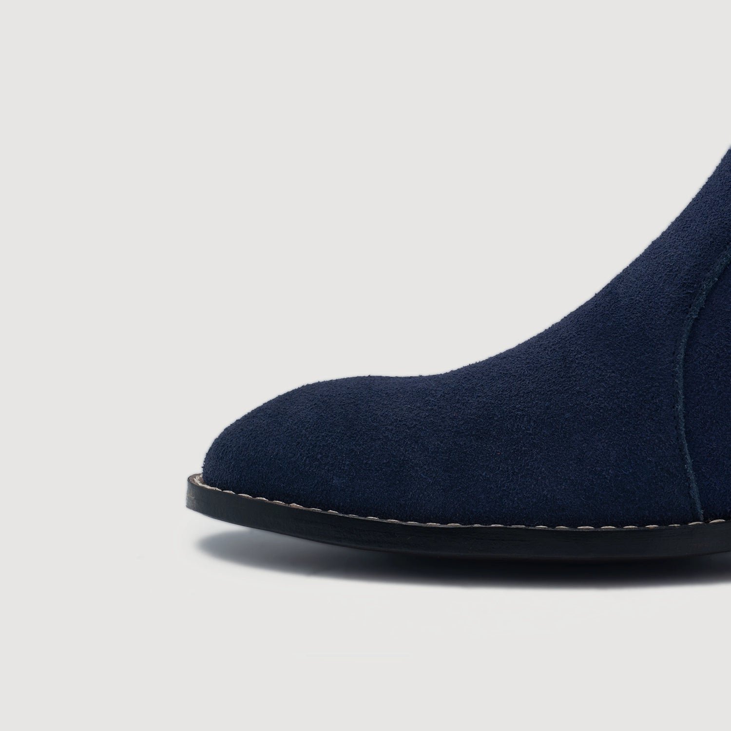 Clarkson Chelsea Midnight Blue Suede Leather Boots - Image 6