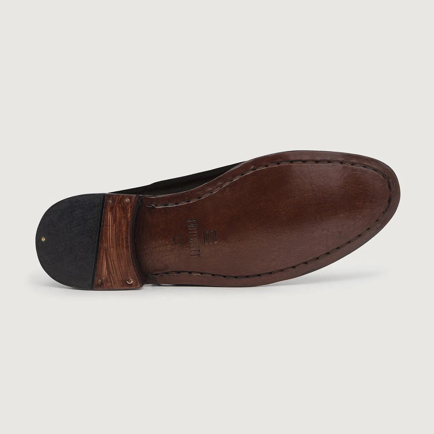 Professor Oxford Black Leather Shoes - Image 6