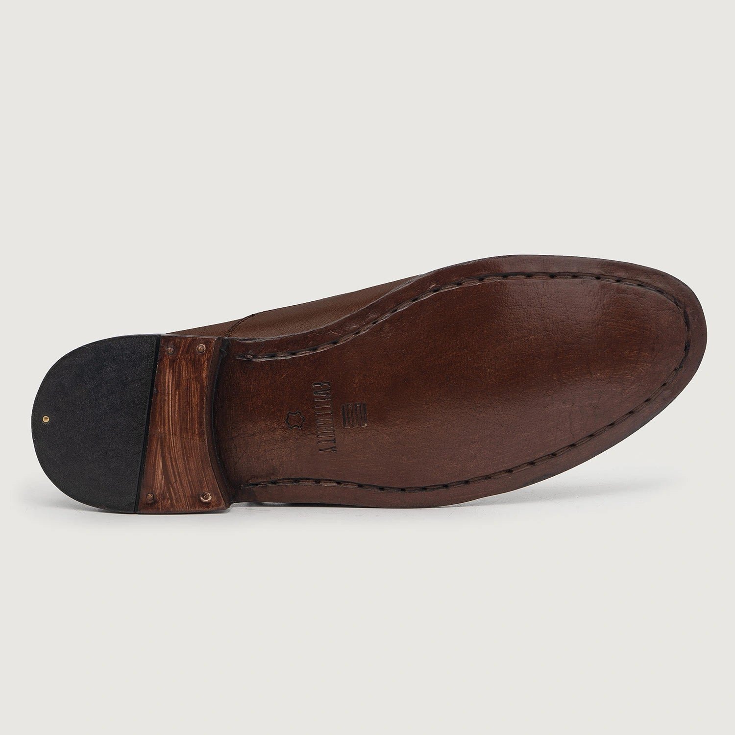 Professor Oxford Brown Leather Shoes - Image 6