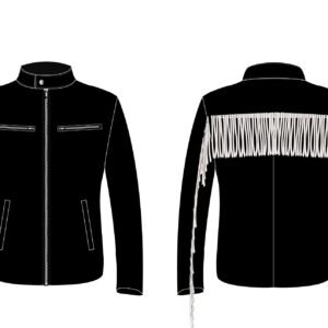 Custom Rakel Dziobek Leather Jacket