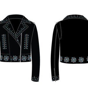 Custom Annaannefer Leather Jacket 1/2 Discounted Installment