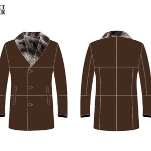 Custom Kazi Hassan Suede Coat 1/2 Installment