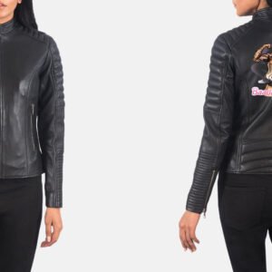 Custom Nicole Drinkwater Leather Jacket