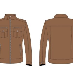 Custom Brian Sindiga Leather Jacket