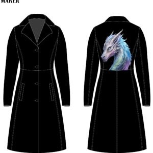 Custom Rebel Bushhog Leather Coat 1/2 Installment