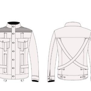 Custom Jaelyn Newman Denim Jacket