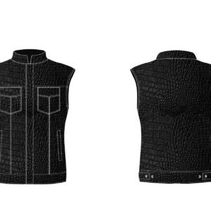 Custom Daniel Mosher Leather Vests x 2
