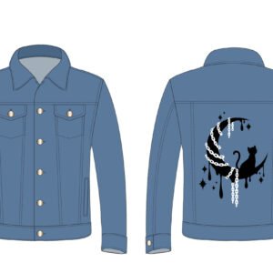 Custom Daphne Onate Denim Jacket
