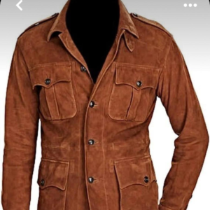 Custom Yasir Ashfaq Suede Jacket