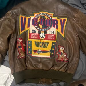 Custom Keith Norman Leather Jacket