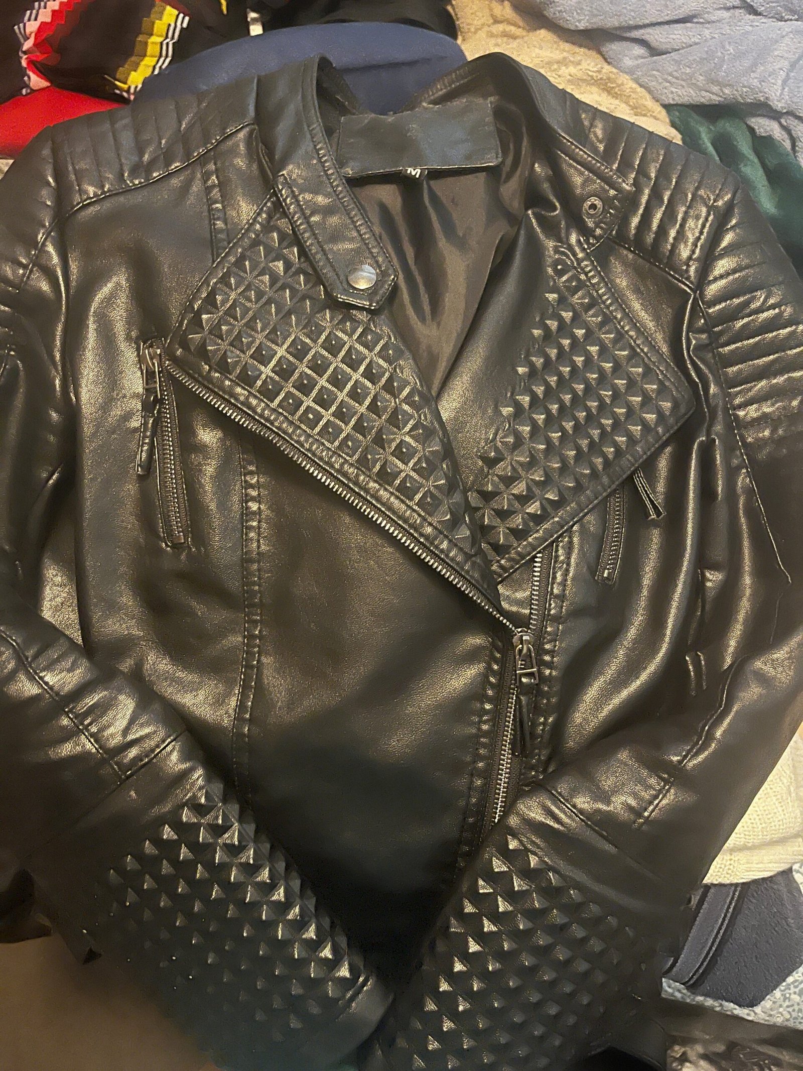 Custom Susie Castellanos Leather Jacket Installment 1 of 3 - Image 5
