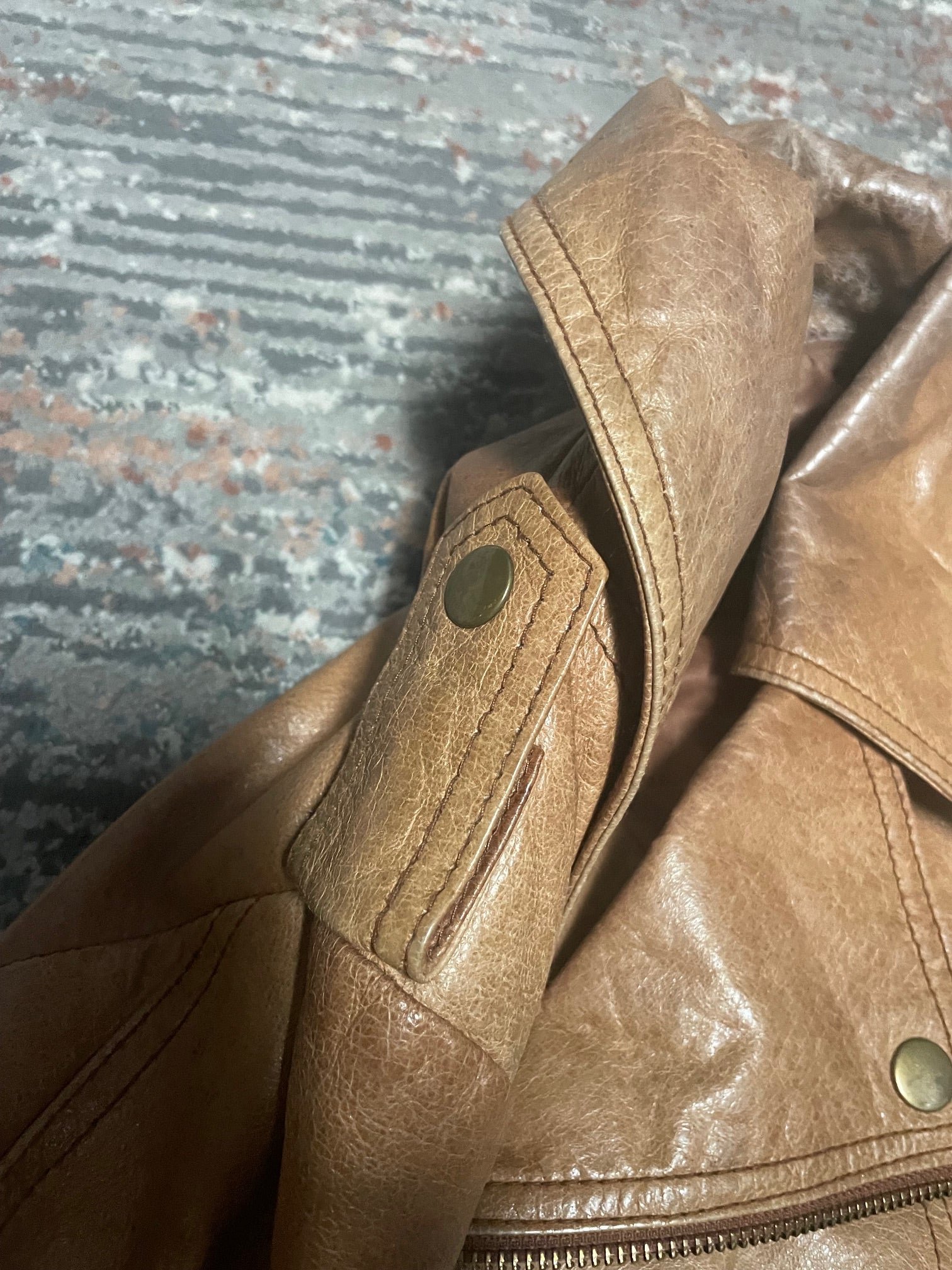 Custom Christopher Rogers Leather Jacket - Image 5