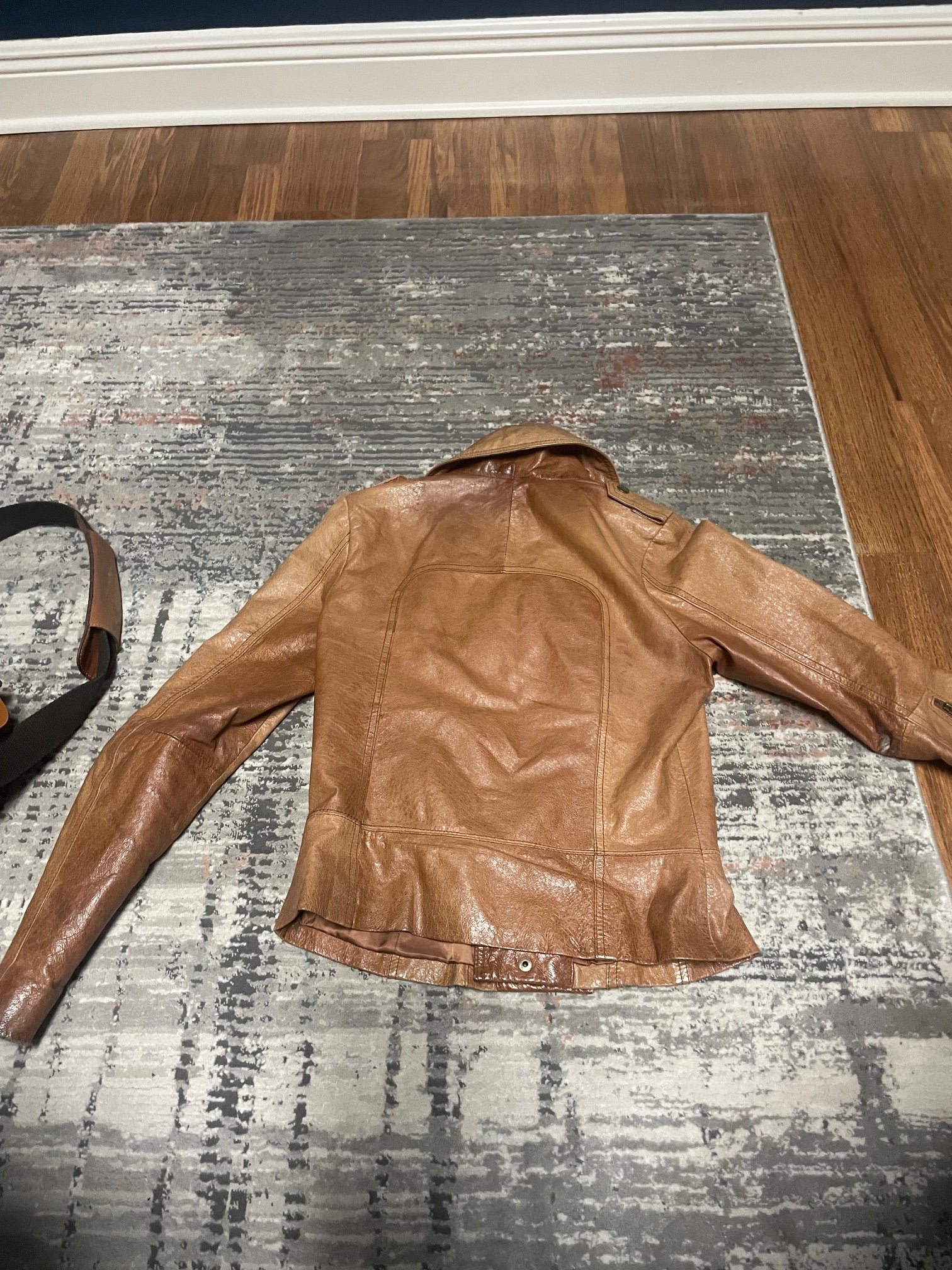Custom Christopher Rogers Leather Jacket - Image 6