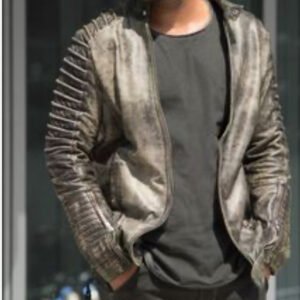 Custom Ramakrishna Vakkalagadda Leather Jacket