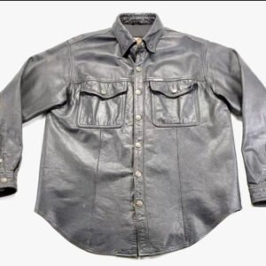 Custom George Endriukaitis Leather Shirt