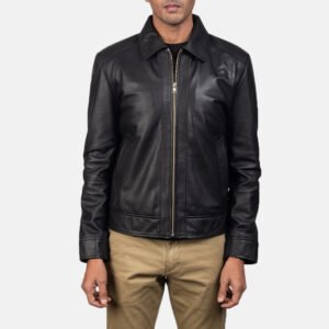 Custom Evan Hufford Leather Jacket