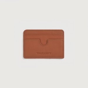 Karl Brown Leather Card Holder