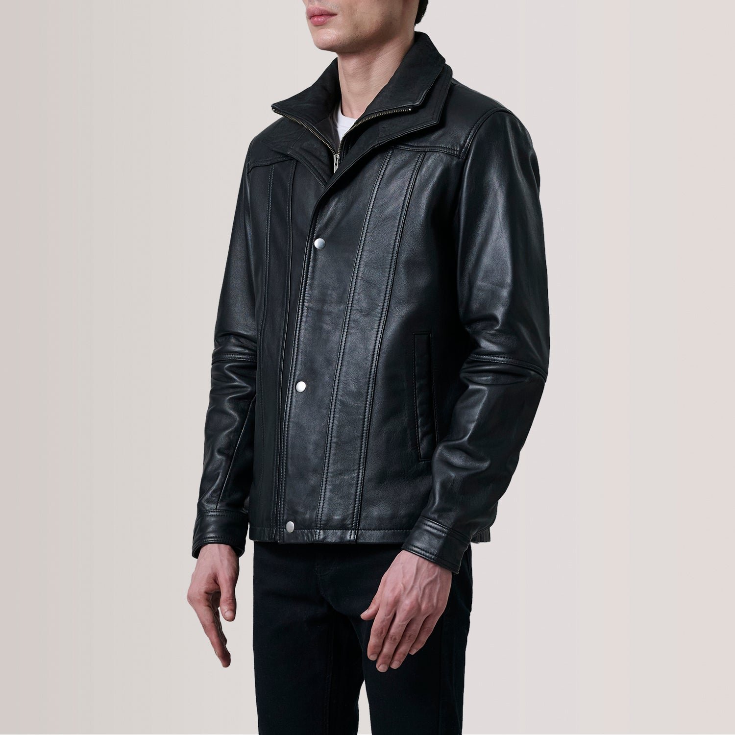 Klen Black Classic Jacket - Image 3