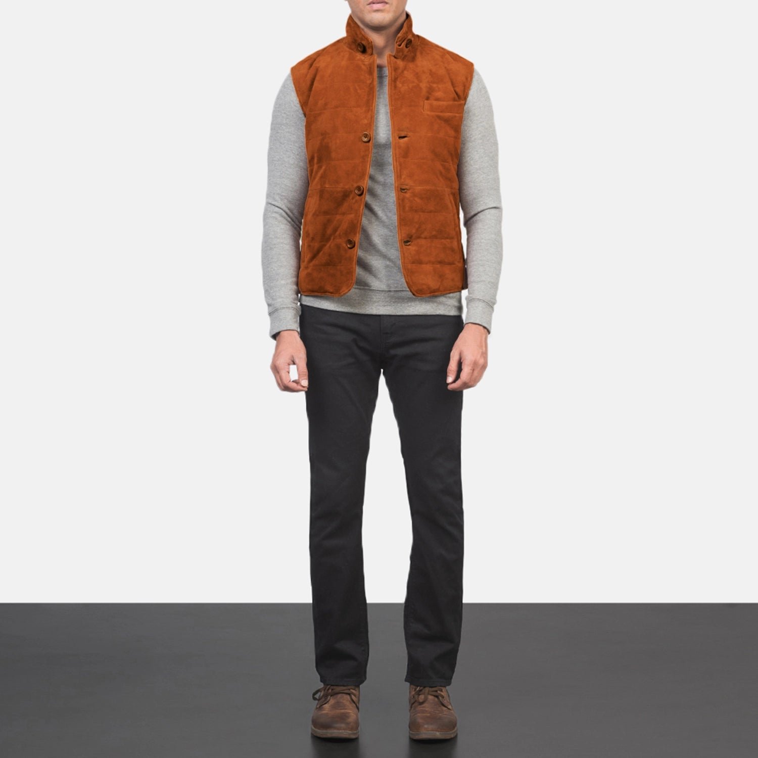 Tony Brown Suede Vest - Image 3