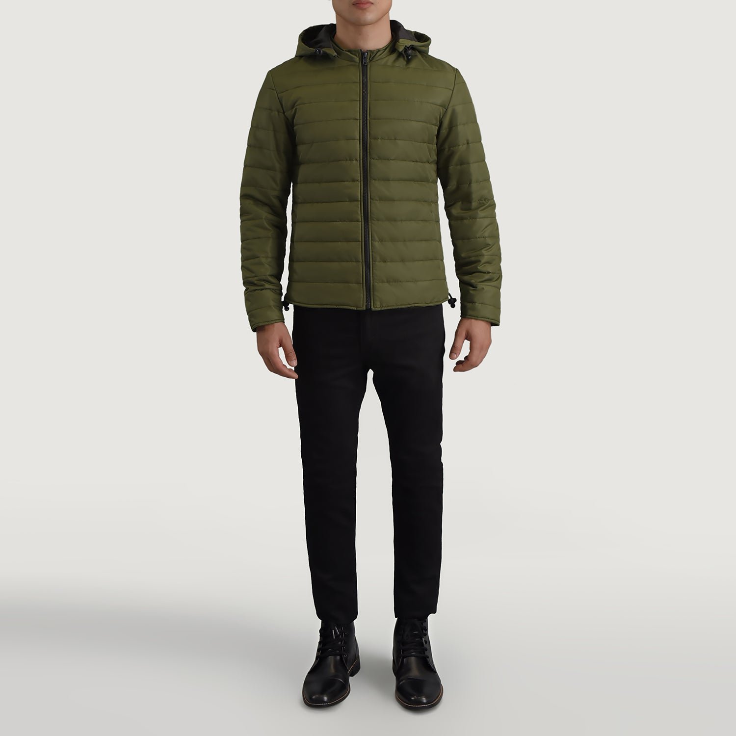 Tyler Green Hooded Puffer Jacket - Image 3