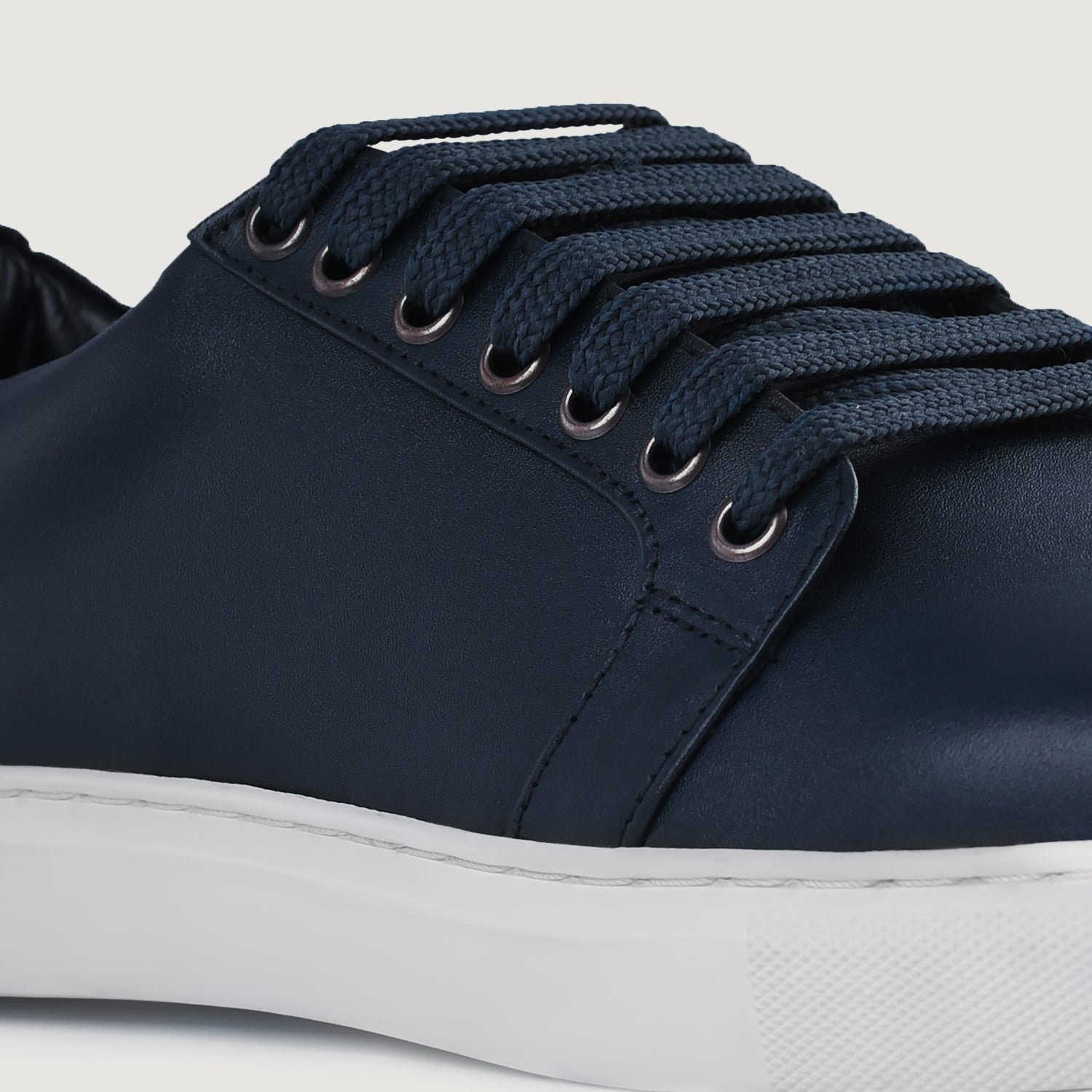 Murphy Low Top Midnight Blue Leather Sneakers - Image 10