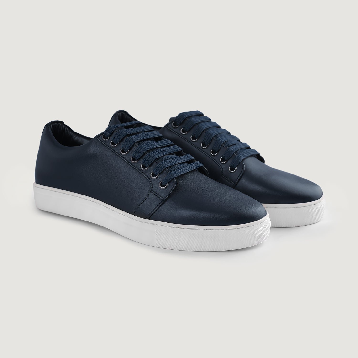 Murphy Low Top Midnight Blue Leather Sneakers - Image 5