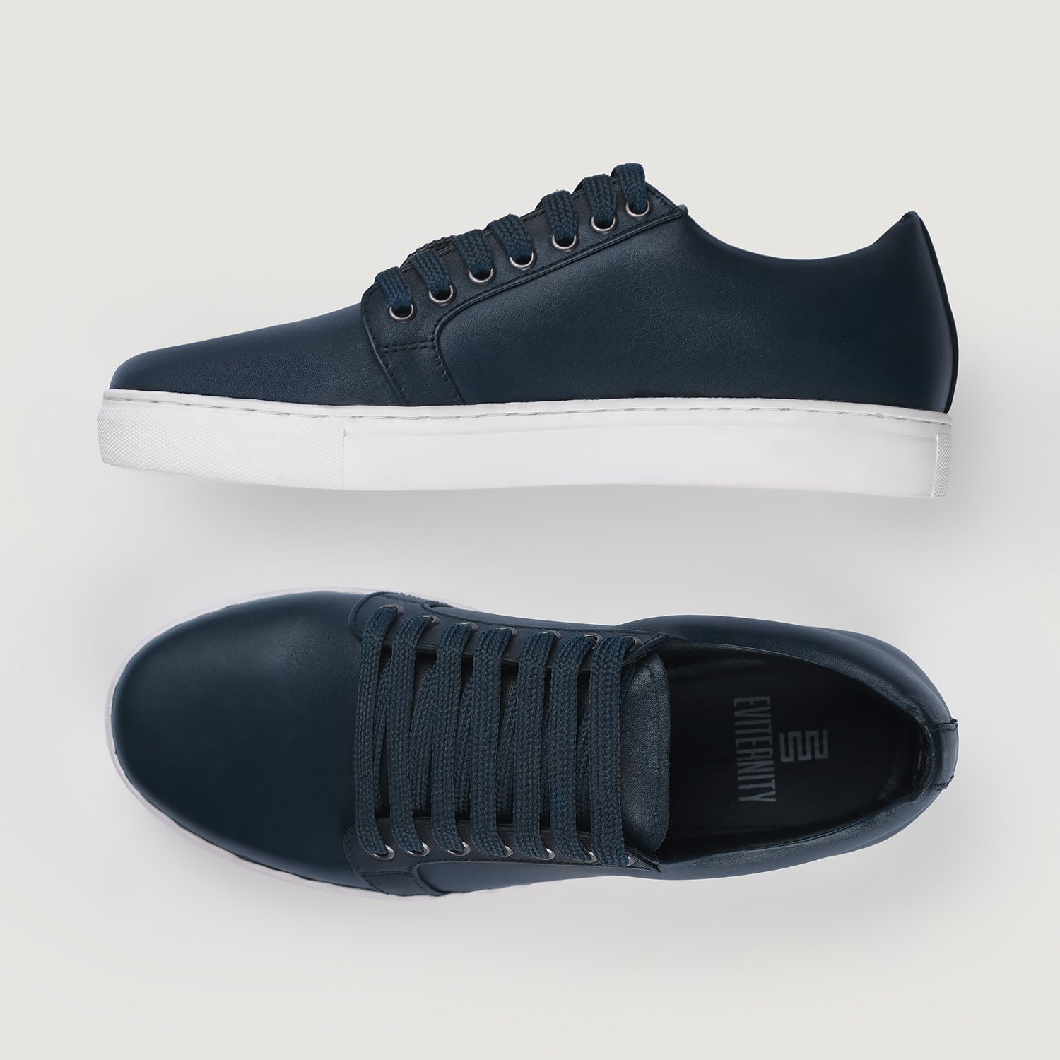 Murphy Low Top Midnight Blue Leather Sneakers - Image 7
