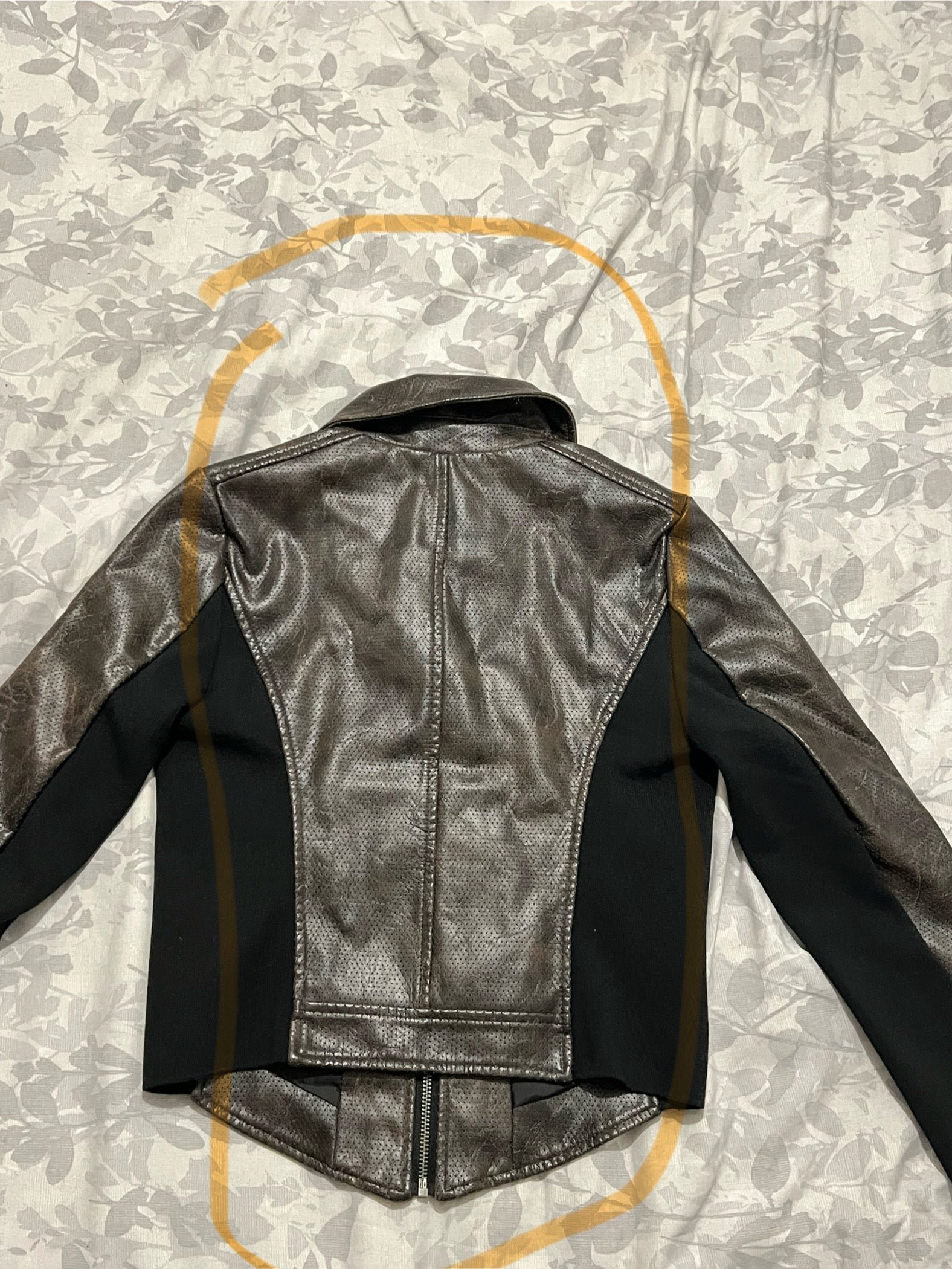 Custom Sadika Begum Leather Jacket - Image 2